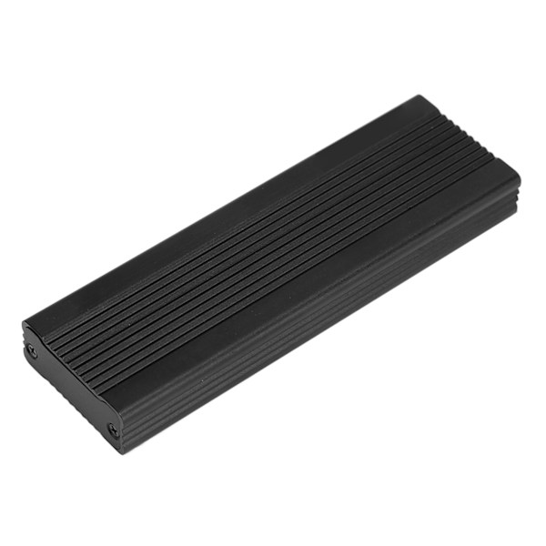 SATA M.2 Kabinett USB3.1 10 Gbps Ultratynn Aluminiumlegering Plug and Play NVMe SSD Kabinett for Bærbar Overføring Svart