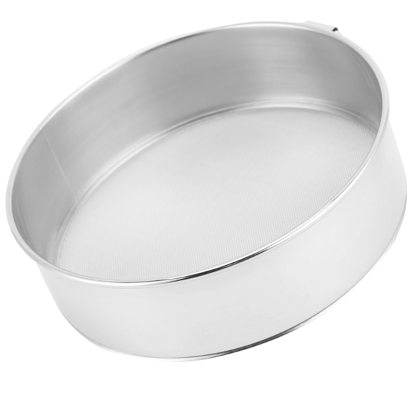 Melisifter i rustfritt stål - 15 cm i diameter, perfekt for baking