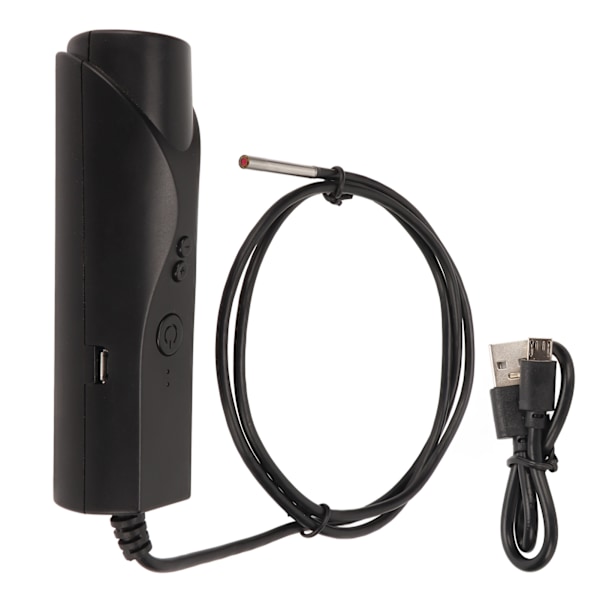 3,9 mm WiFi Auto Motor Endoskop 1080P Trådlös Borrskop Inspektionskamera för Android för IOS 3 Meter