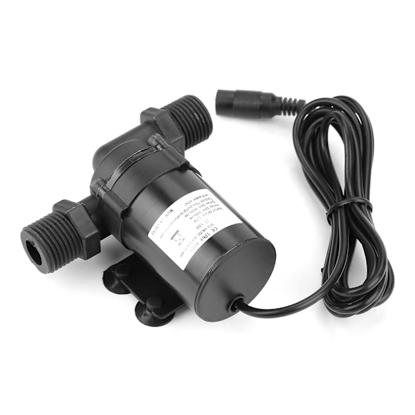 12V Mini DC harjaton vesipumppu aurinkolämmitykseen (0-80℃)