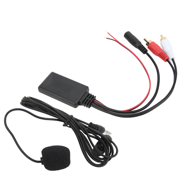 Auton Bluetooth AUX IN -kaapelisovitin Langaton handsfree-puhelumikrofoni Pioneerille 2RCA-ääniliitännällä