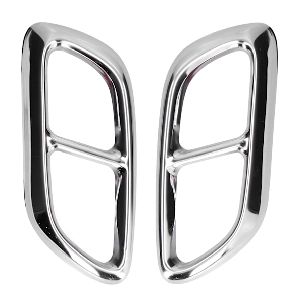 2st avgasspets trim i rostfritt stål bakre halsram Quad utloppsbyte för Buick Lacrosse 2013-2015