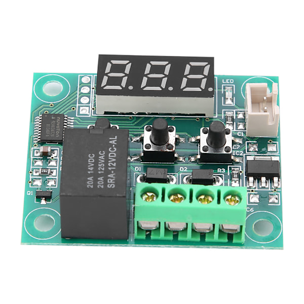 Hög noggrannhet digital termostat temperaturkontrollbrytare sensormodul - XH-W1209