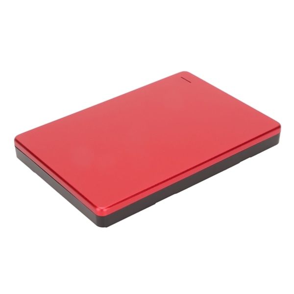 2,5 tum Extern Hårddisk Bärbar USB3.0 5Gbps Hög Hastighet Ultra Slank Metall Extern Hårddisk för Win för OS Röd 160GB