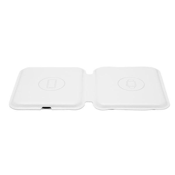 15W Magnetisk Vikbar 3 i 1 Trådlös Laddare Snabb Trådlös Laddningsstation för QI för IPhone 14 13 12 SE 11 XS 8 för IOS Hörlurar Klocka