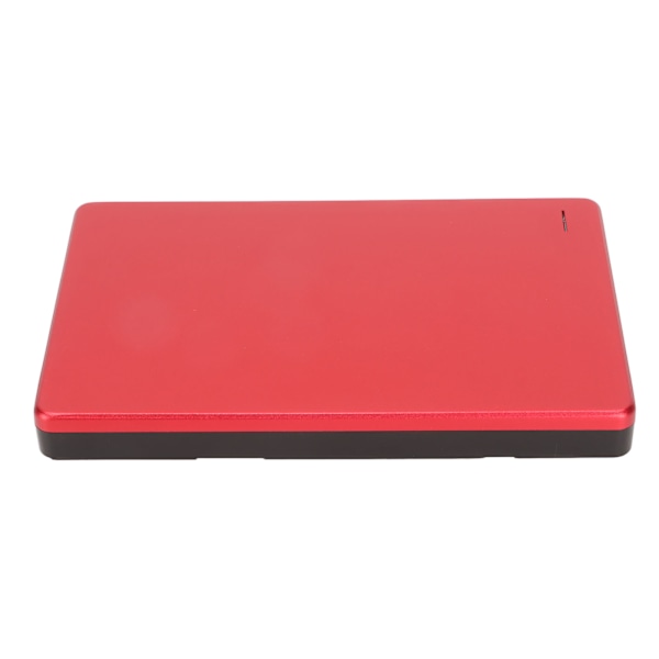 2,5 tum Extern Hårddisk Bärbar USB3.0 5Gbps Hög Hastighet Ultra Slank Metall Extern Hårddisk för Win för OS Röd 160GB
