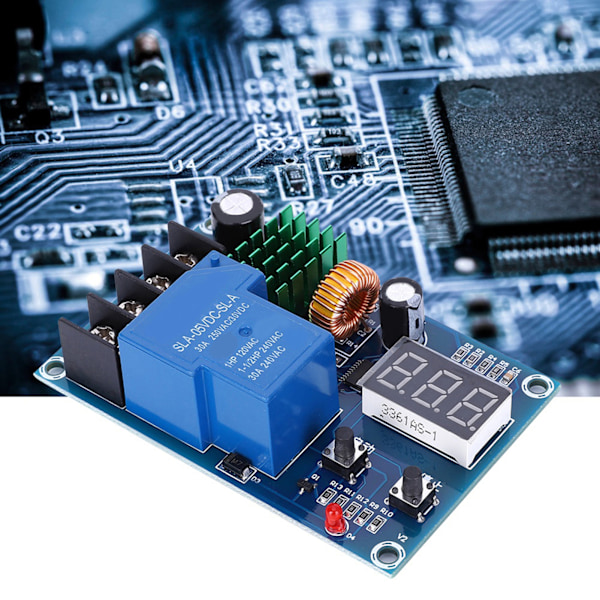 Batteriladningskontrollmodul - 6-60V DC - Beskyttelseskort for automatisk ladestopp (XH M604)