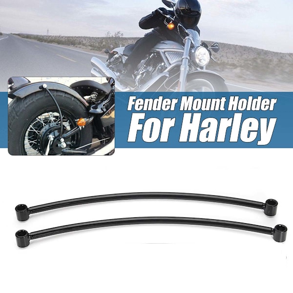 För Cruiser Bakskärm Black Rail Support Bracket Mount Holder Bobber