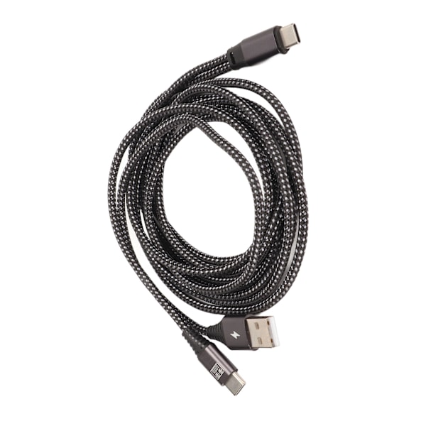 2 i 1 USB Type C Splitter Bærbar Hurtiglading Usb C Splitter Type C OTG Datakabel Adapter