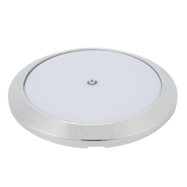 7-tommers RV Touch-leselys Takkuppellys Energibesparende LED-interiørlampe Panel Ganglys for RV Yachter DC 24V