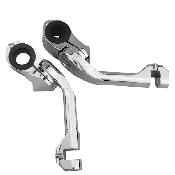 Moottoripyörän jalkatappikiinnike Highway Motor Guards Mount Kit Pitkäkulmainen kromi Hondalle