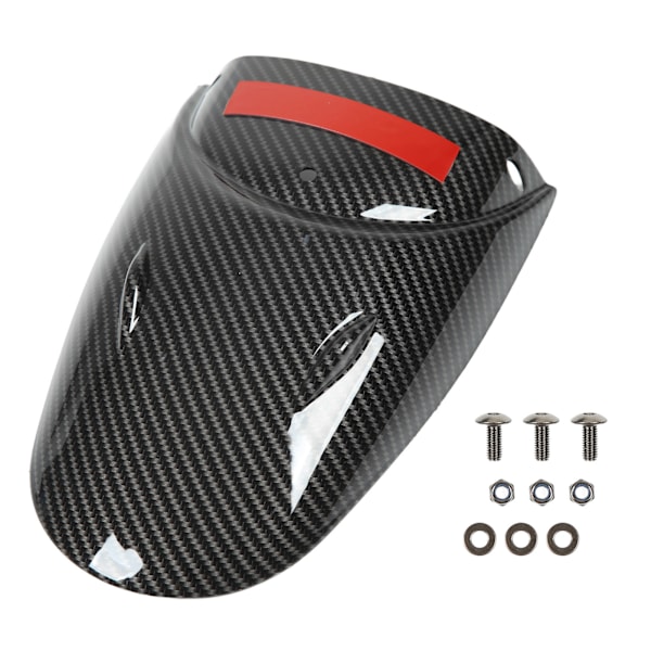 Moottoripyörän etulokasuojan jatke hiilikuitu-kuviolla, sileä pinta, korvaava osa Street Triple 765 R 2017‑2022