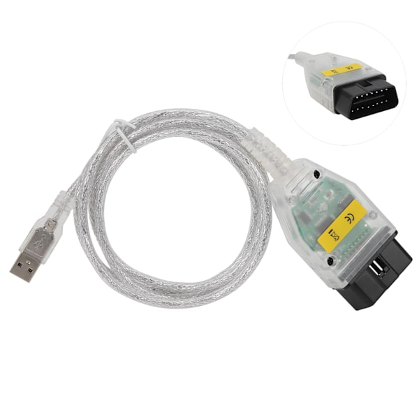 INPA Switch OBD2 Adapter Anslutningskabel med FT232RL Chip Auto Diagnos Tool White Shell Green Board för E-serien