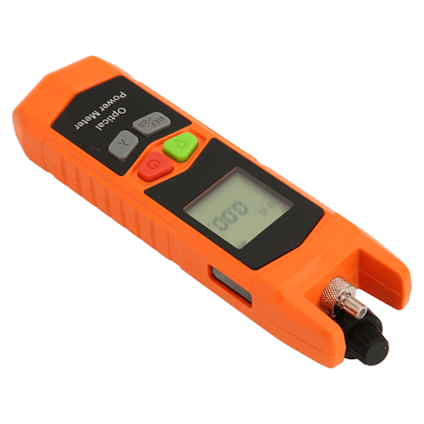 Fiberoptisk kabeltester 2,5 mm Universal 0,01 dB 800 til 1700 nm Høy nøyaktighet Optisk fibereffektmåler for vedlikehold