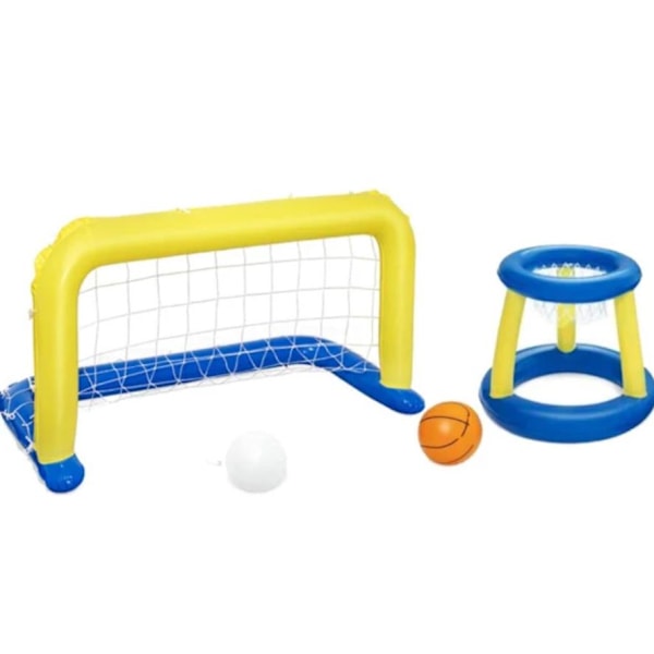Uppblåsbar poolvolleyboll, basketboll, volleyboll, poolleksaker, basketboll, vattensporter