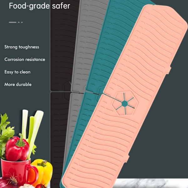 Silikoninen Keittiöhana-Suojus - Vedenkeräysmatto