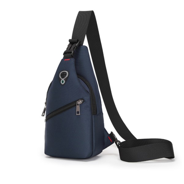 One Shoulder Crossbody Bag (Dark Blue)-