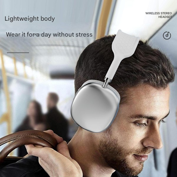 Kolmen painikkeen langattomat Bluetooth-kuulokkeet Musiikkikuulokkeet