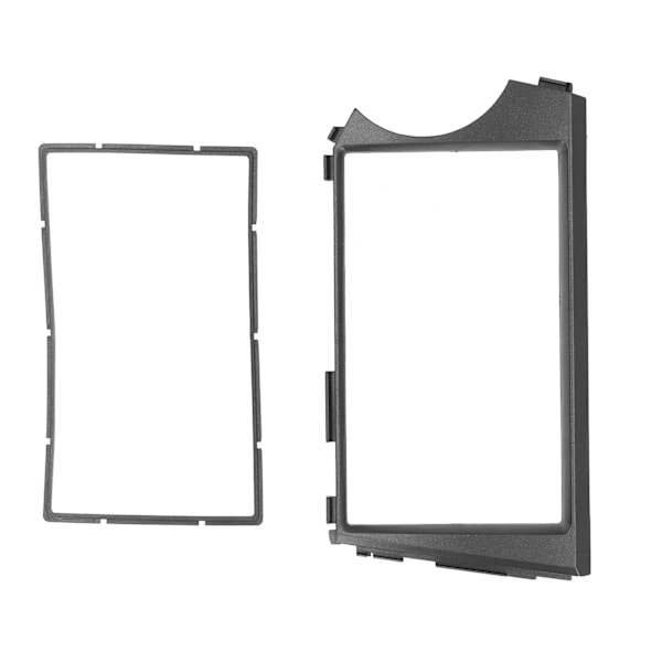 2Din Bilradio Ram Fascia Bezel Trim Kit Erstatning for SSANG YONG Actyon/ Kyron 2006-2009