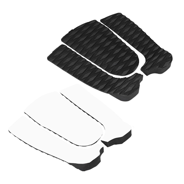 3st EVA Surfboard Deck Traction Pads AntiSkid Surf Deck Pad Mat för Skimboard-tillbehör (utan hål)