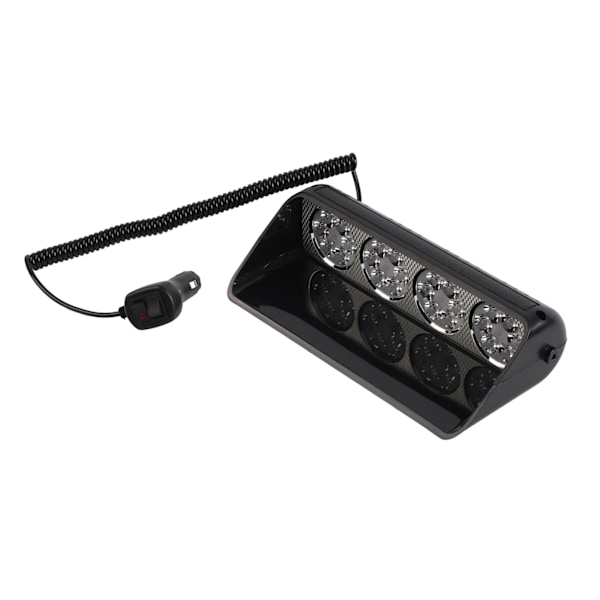 LED-blinklys 7 blinkmoduser 24 LED-dioder IP67 Vanntett 6000K Klar sikt Universal for 12V kjøretøy