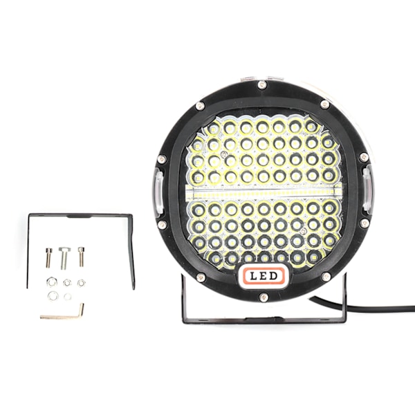 300W 7-tommers rund spotlampe 30000LM 6000K Spotlights med høj lysstyrke IP68 Vandtæt