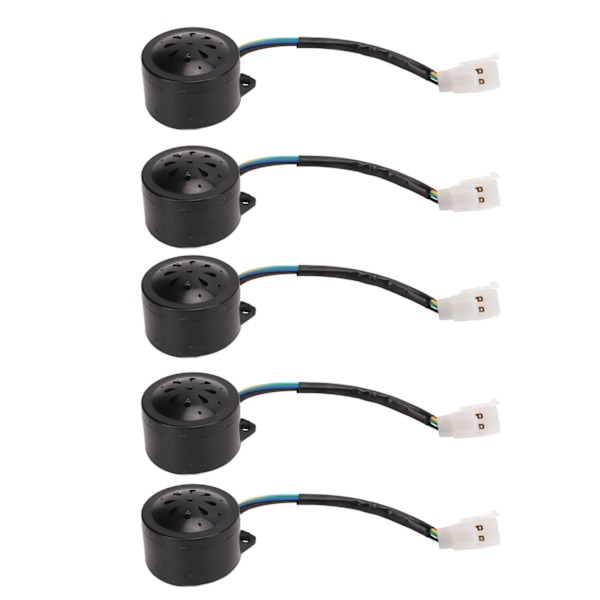 5 stk. Universal Backup Horn Buzzer 110‑120db Bakalarm 12V‑60V til elektrisk trehjulet scooter