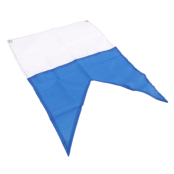 Blåvit Dykflagga - Perfekt för Snorkling & Undervattensaktiviteter - 49x35cm