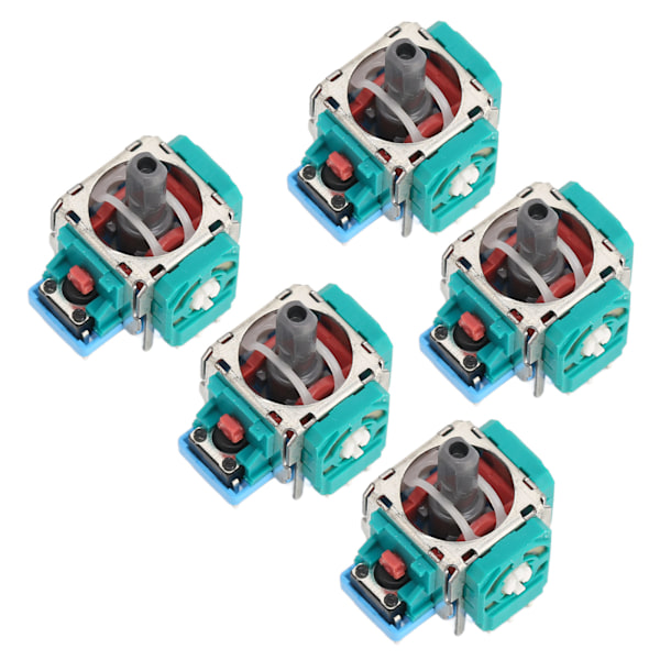 5 st 3D Rocker Analog Joystick Sensor Modul Professionell Ersättning Analog Stick Joystick Delar för PS5-Kontroller