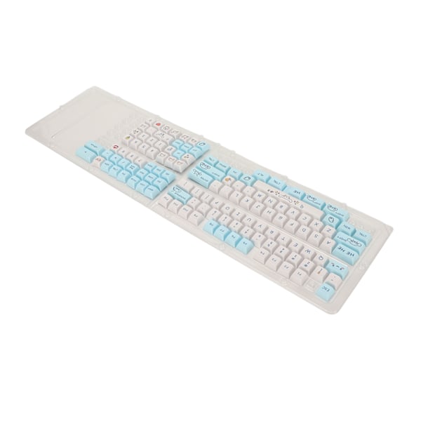 PBT-näppäimet 130 kpl, Väriaineen sublimointi, Ergonomiset, Kirkkaat värit, Mekaniset näppäimet Pelille, Työlle, DIY-projekteille