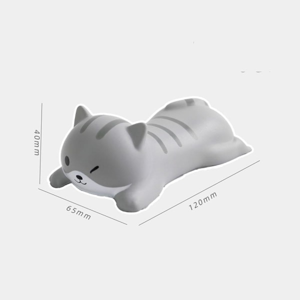 Uppgraderat ergonomiskt handledsstöd i memory foam för mus, dator, armstöd, skrivbord, söt djurhandledsdyna, kontorsmaterial, långsam återhämtning PU handledsdyna 3