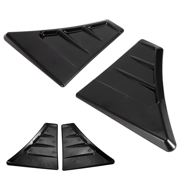 2 stk. Vingeventilafdækning Auto Side Body Trim Dekorationsmærkat Refit for ST Style Passer til Ford Focus MK 2