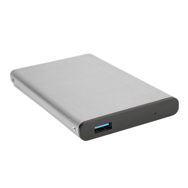 USB3.0 Harddisk-kabinet Portable 2,5 tommer SATA Aluminium Legering Computer Harddisk-kasse Sølv