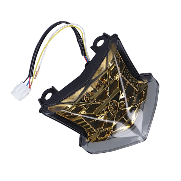 Motorcykel LED Baglygte Samling Bagerste Positionsblinklys Indikator Modificering Passer til KAWASAKI NINJA650 2017‑2019 Guld