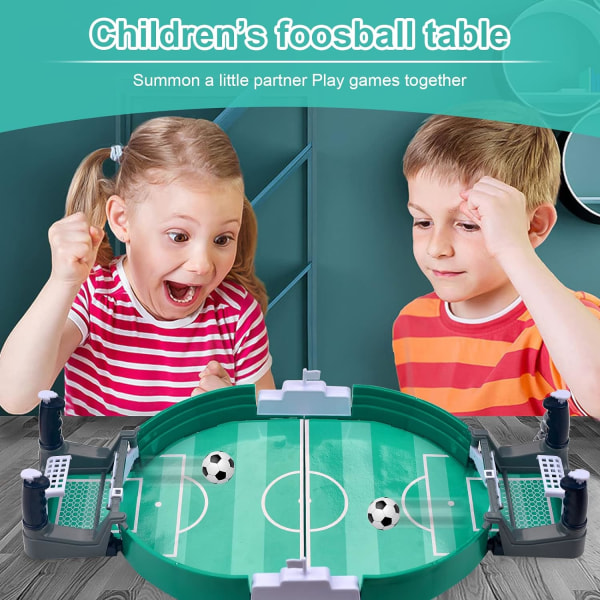 1 st Mini bordsfotbollsspel med 6 fotbollar, set, brädspel för familjesporter för barn Vuxna Födelsedagsfest Worlds Cup present