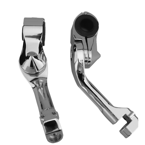 Moottoripyörän jalkatappikiinnike Highway Motor Guards Mount Kit Pitkäkulmainen kromi Hondalle