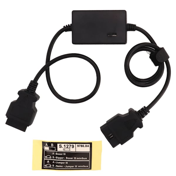 OBD2 diagnostisk kontaktkabel S.1279 S1279 modulbyte för Citroen PP2000