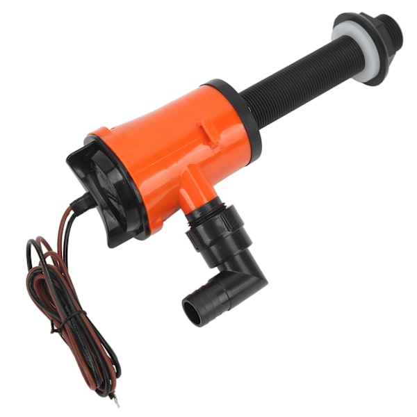 Aerator Livewell Pump 800GPH 12V 4.0A bärbar dränkbar fisktankspump för båtmarin