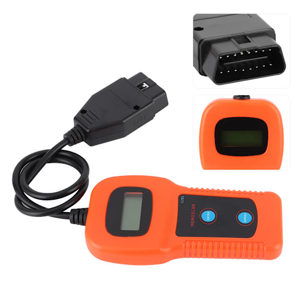 Auto Scanner LCD-skärm Bilkodläsare Feldetektorenhet OBD2 Diagnostikverktyg U281