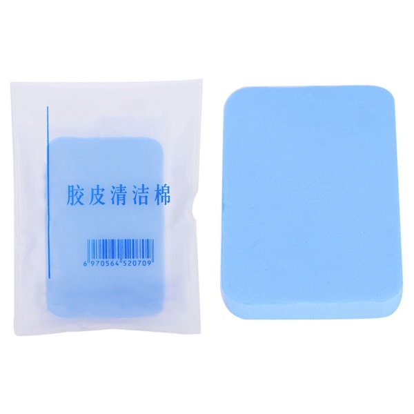 Table Tennis Rubber Cleaner Ping Pong Rubber Cleaning Sponge Table Tennis Racket Care Accessory