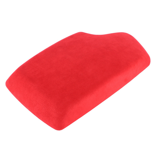 Armlenesboks i semsket skinn Paneldekorasjon Passer for 3-serie F30 F31 GT F34 / 4-serie F32 F36 LHDRed