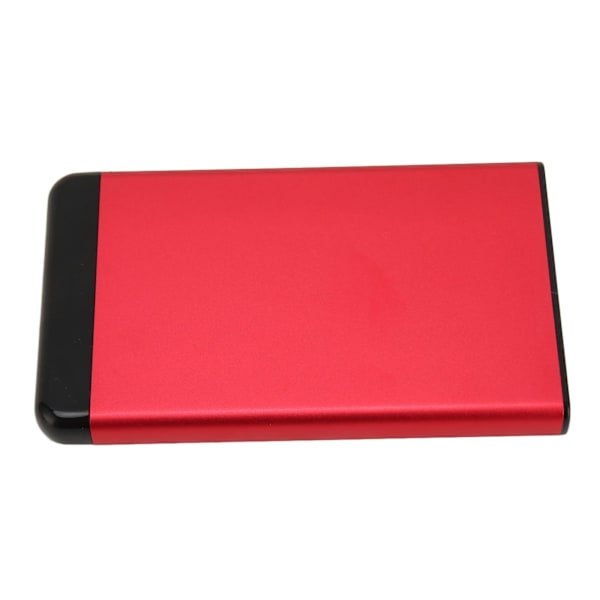 Ekstern Harddisk 2.5 Tommer USB3.0 5Gbps Transmission Plug and Play Ultratynd Mobil Harddisk til Computer TV Telefon Rød 750GB