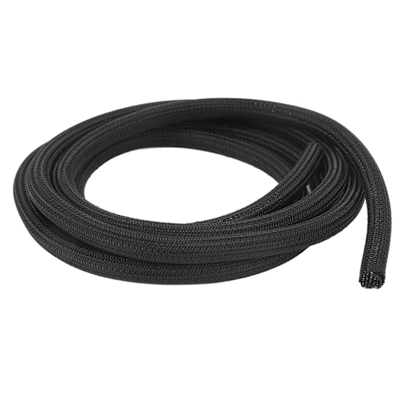Kabelmuffe 1/2 tomme diameter polyethylen Forhindre kæledyr i at tygge Sort ledningsbeskyttelse 3 meter / 10 fod