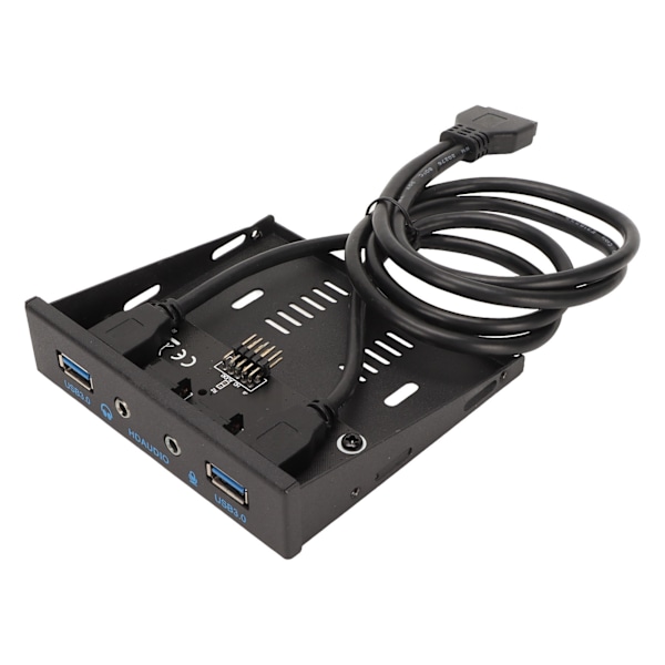 USB-frontpanel USB 3.0 med 4 portar Stabil överföring Stöder snabbkoppling 3,5 tum frontpanel för datorchassi