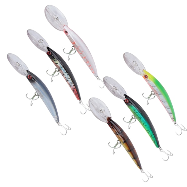 Sinking Minnow -fiskebete 24g konstgjorda wobblers Hårda beten Dykning Fish Wobbler Tackle