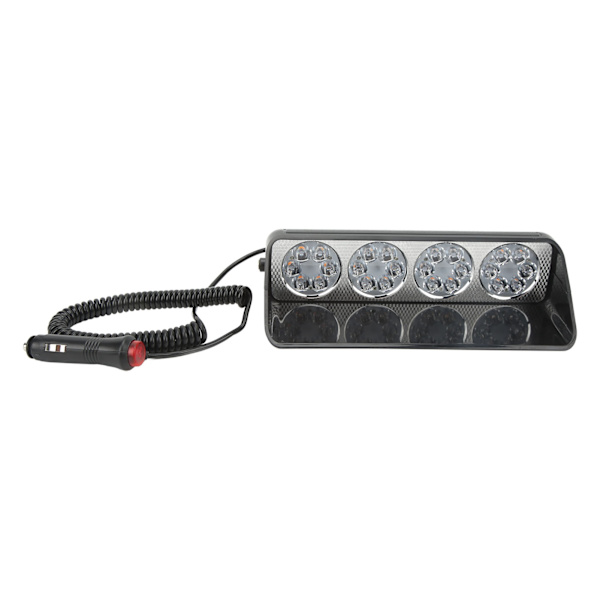 LED-blinklys 7 blinktilstande 24 LED-dioder IP67 Vandtæt 6000K Klart Syn Universal til 12V køretøjer