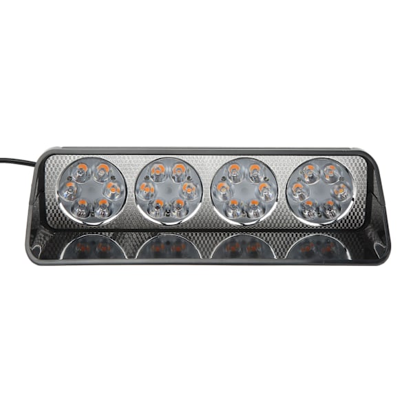 LED-blinklys 7 blinkmoduser 24 LED-dioder IP67 Vanntett 6000K Klar sikt Universal for 12V kjøretøy