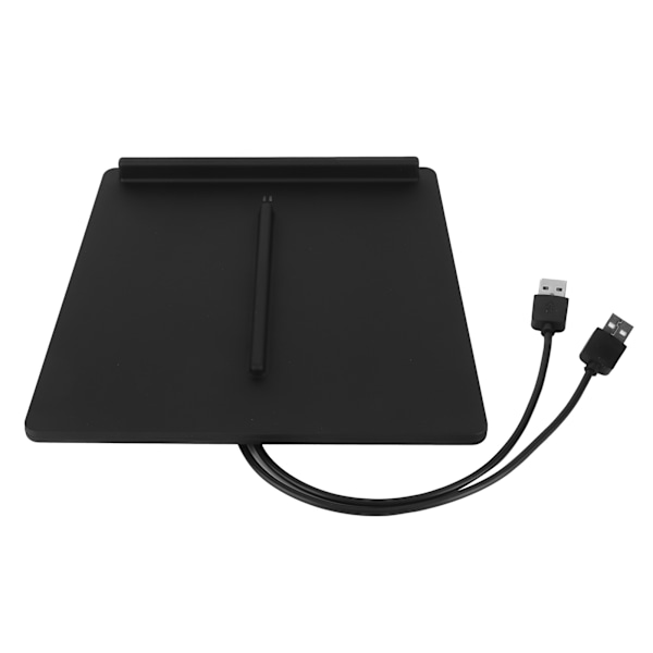 10W trådløs ladeplate Billader for mobiltelefon Dobbel posisjon Passer for Tesla Model 3 /Model YBlack