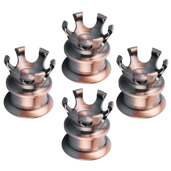 4 kpl Moottorin ruuvikorkit Suojukset Crown Styling Sopii XL883/Big Twin 1340 Evo/Twin Cam -malleihin Pronssi