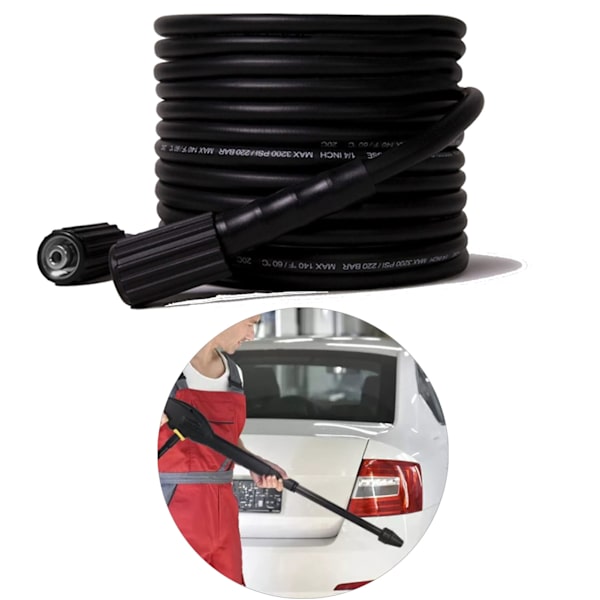 Paineenpesuletku 10m Pituus PVC-kumi Räjähdyssuojattu vesiputki korkealla lujuudella autonpesupuutarhaan